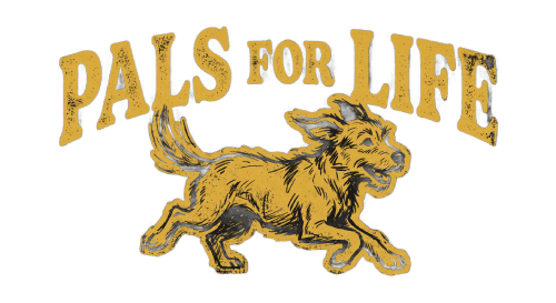 Download free golden yellow Pals For Life dog transparent PNG 3.61 MB